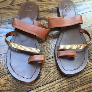Leather sandals made in India